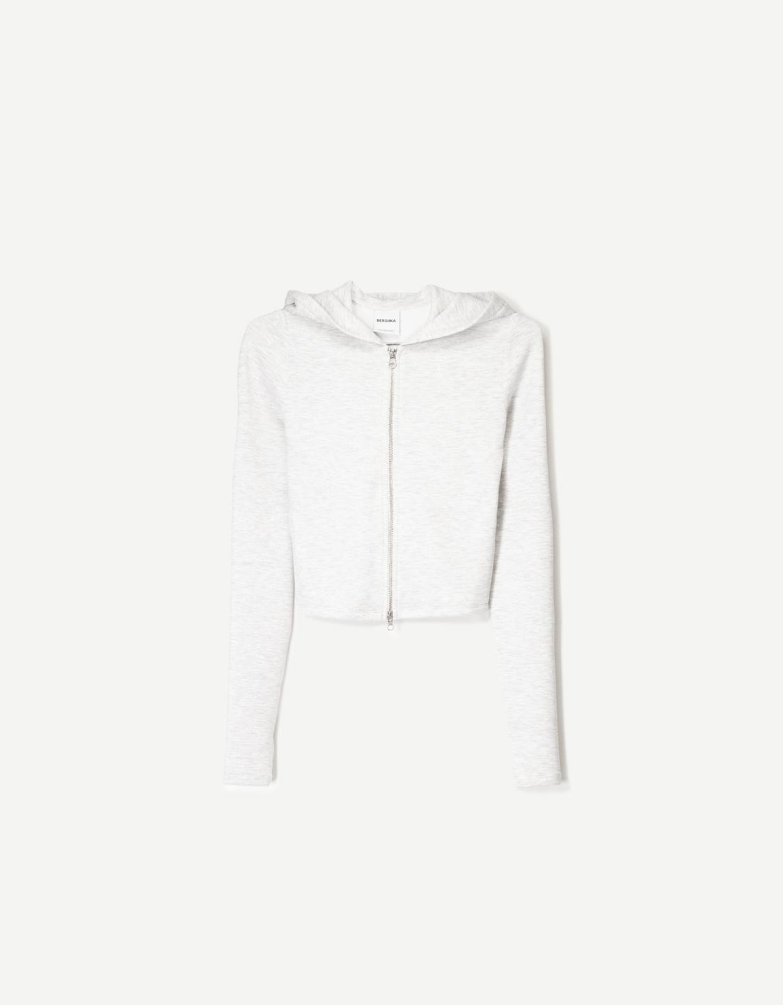 Zip-up hoodie