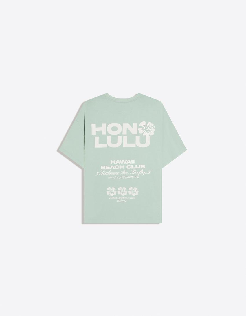Short sleeve T-shirt-Green