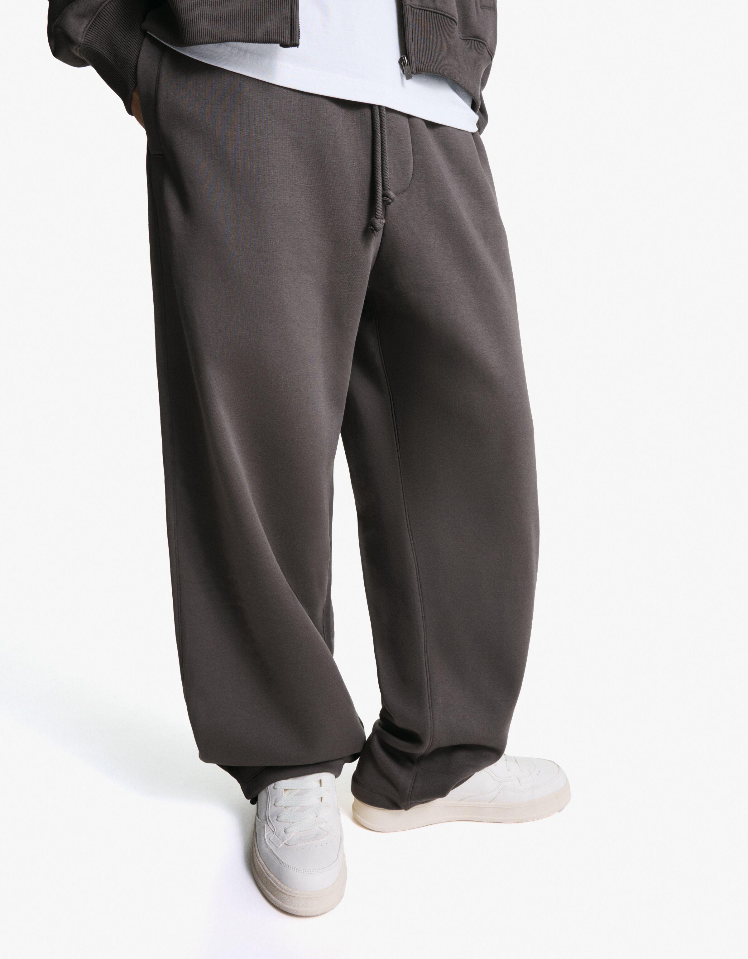 Balloon fit trousers — Grey
