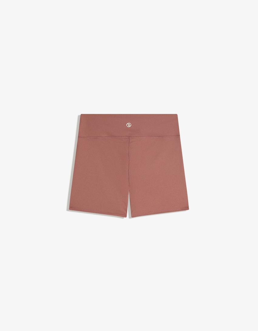 Short ciclista quick dry & breathable-Naranja-2