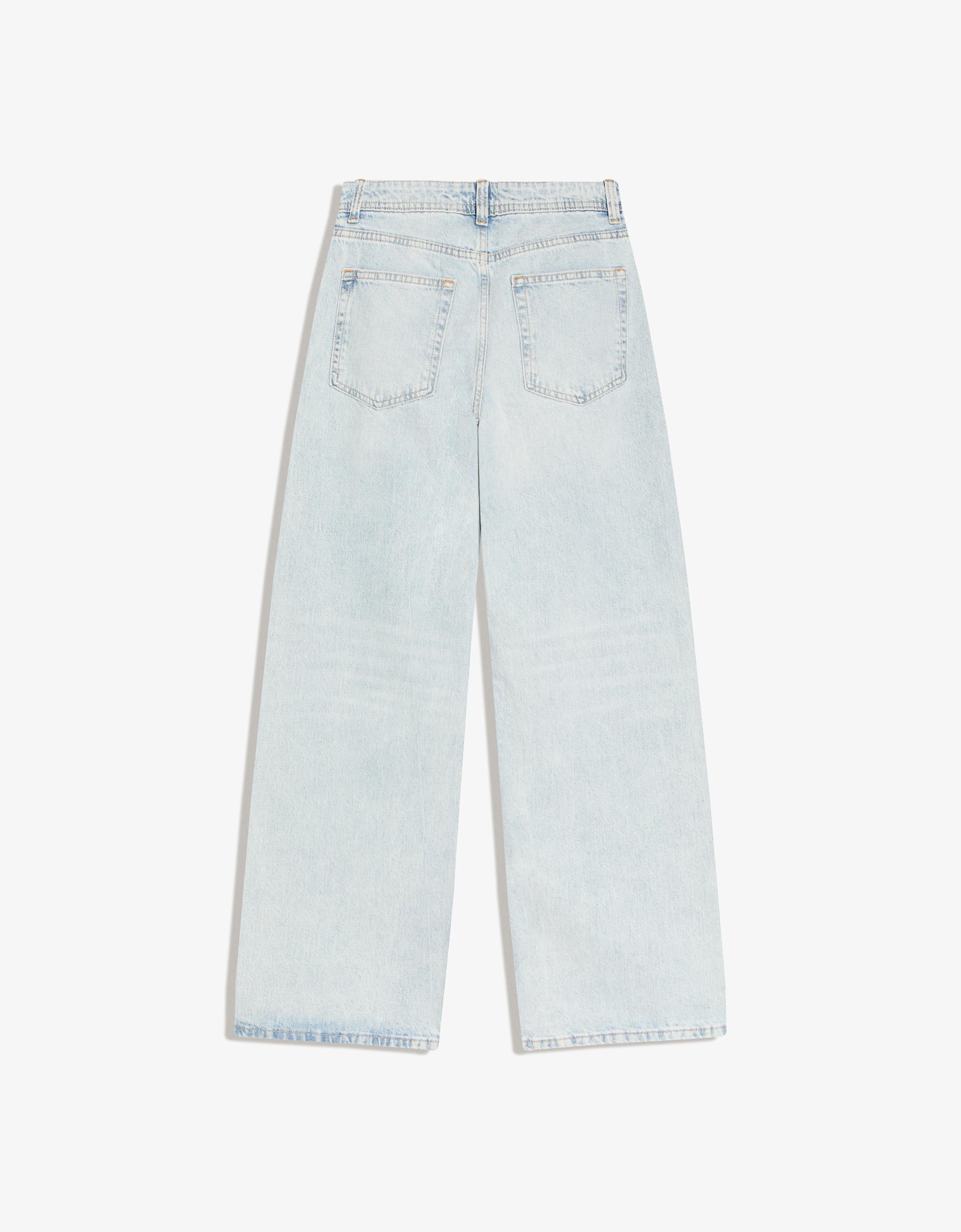 Baggy fit orta bel jean - Görsel 4