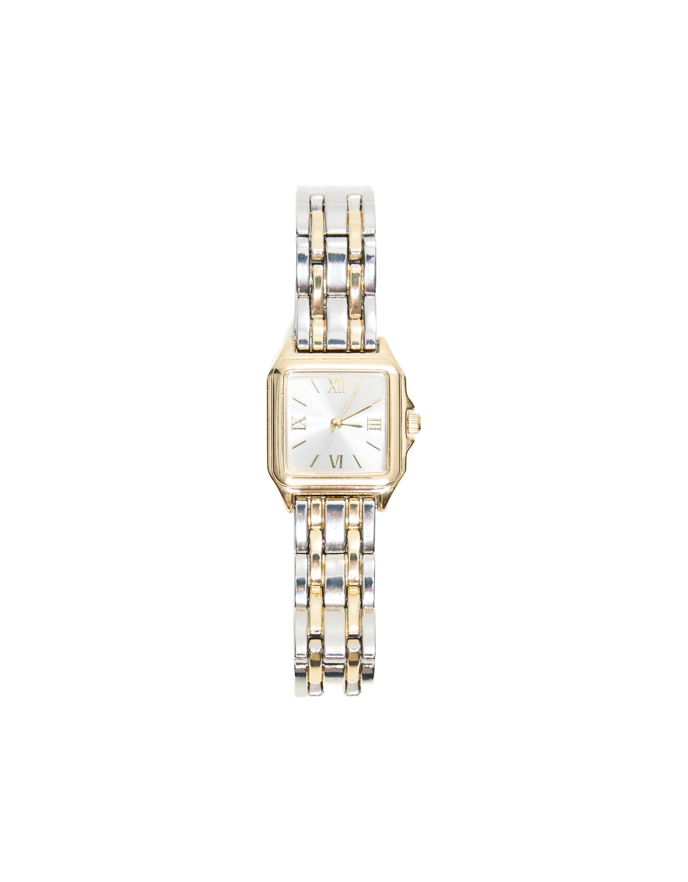 Link bracelet watch — Gold