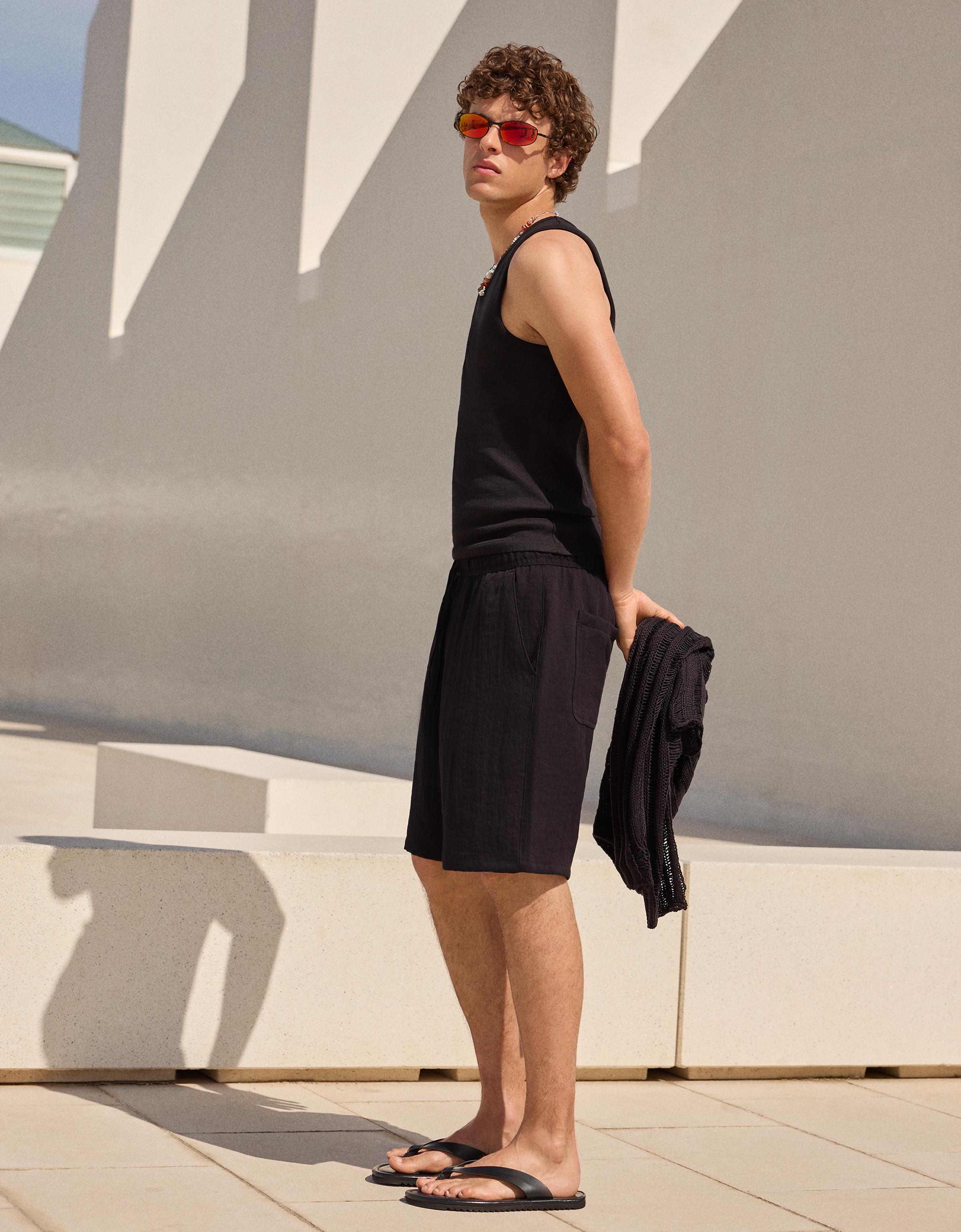 Bermuda Jogger Fit Rustique Xl Noir