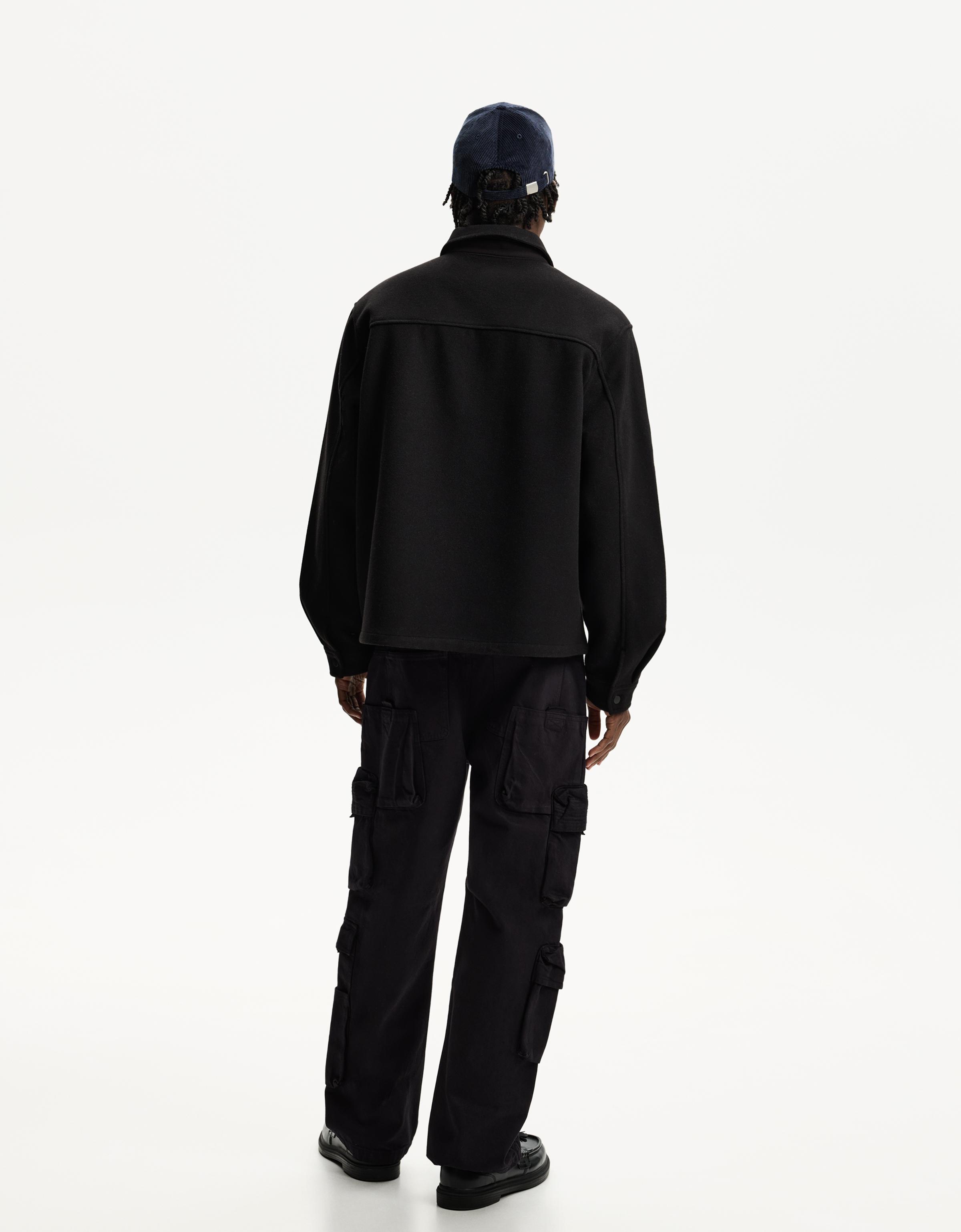 カーゴパンツ HUECLOSET Mount Multi-Cargo Denim Pants Multi-cargo baggy pants - Jeans - Men | Bershka