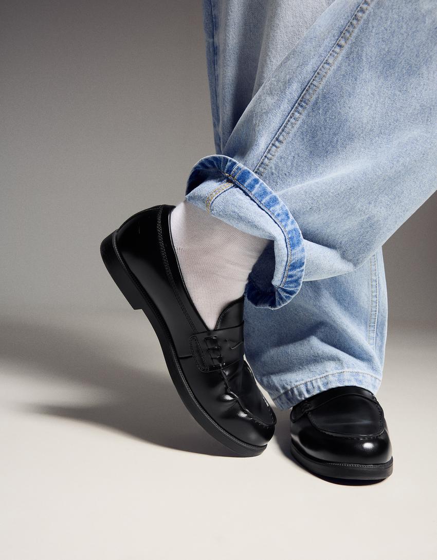 Clogs with buckle detail