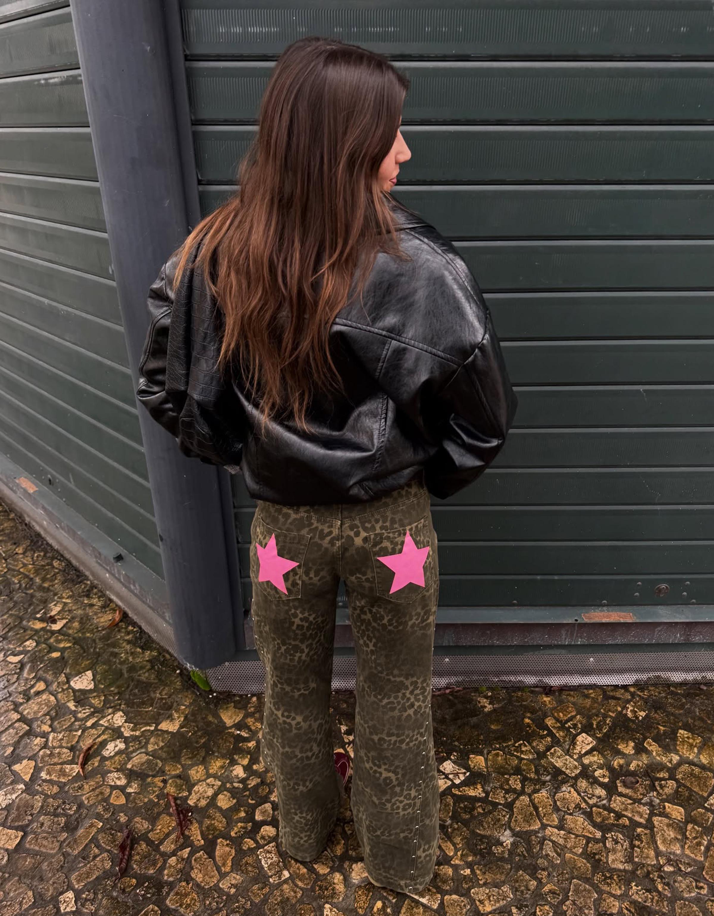 Straight fit fitilli kumaş pantolon - Görsel 26