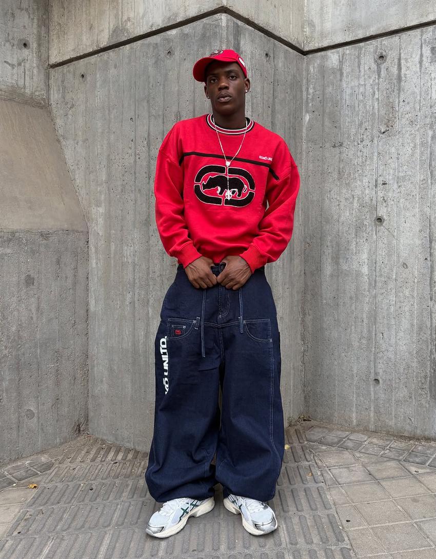 Sudadera Ecko Unltd-Rojo