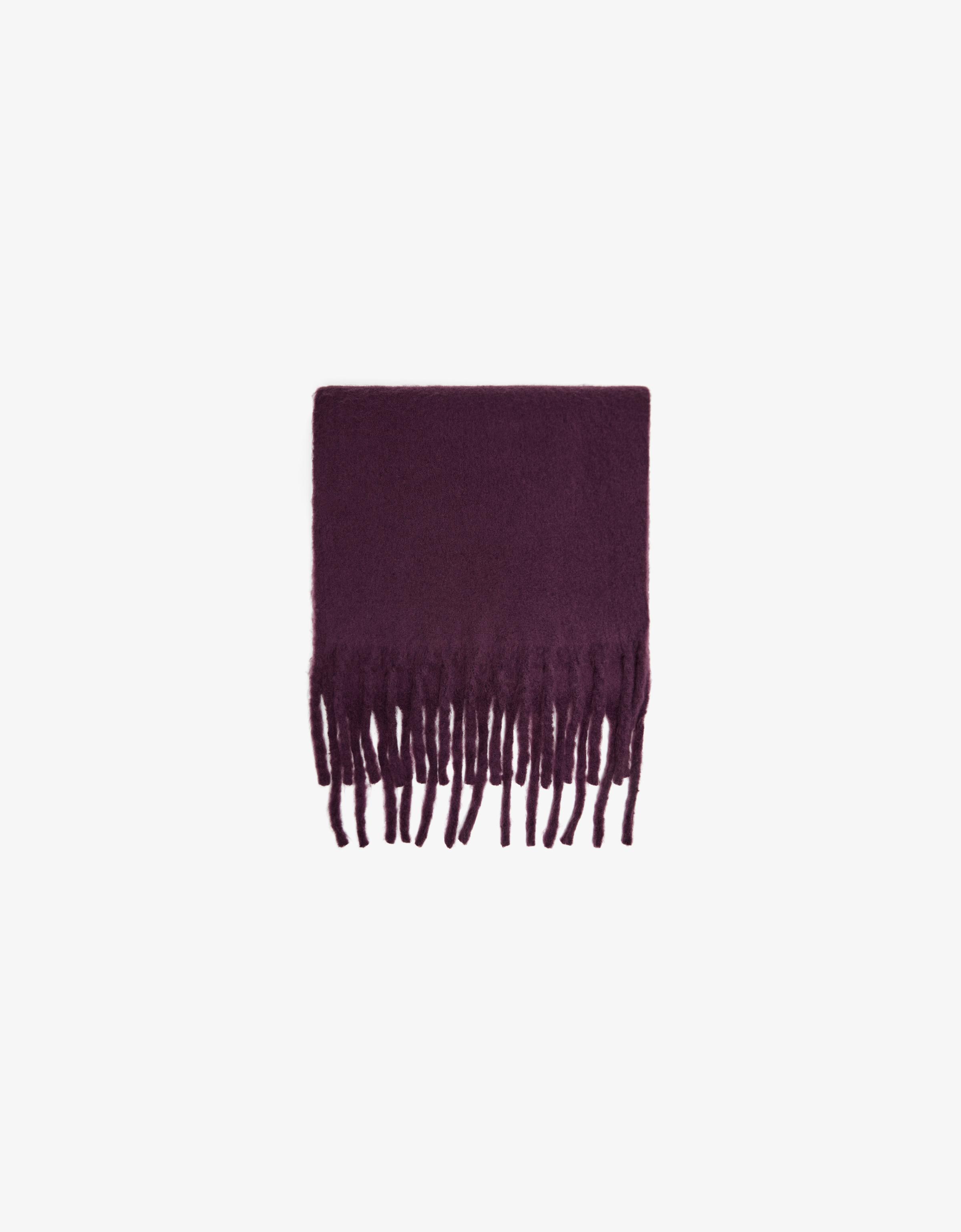 Solid-coloured scarf — Violet