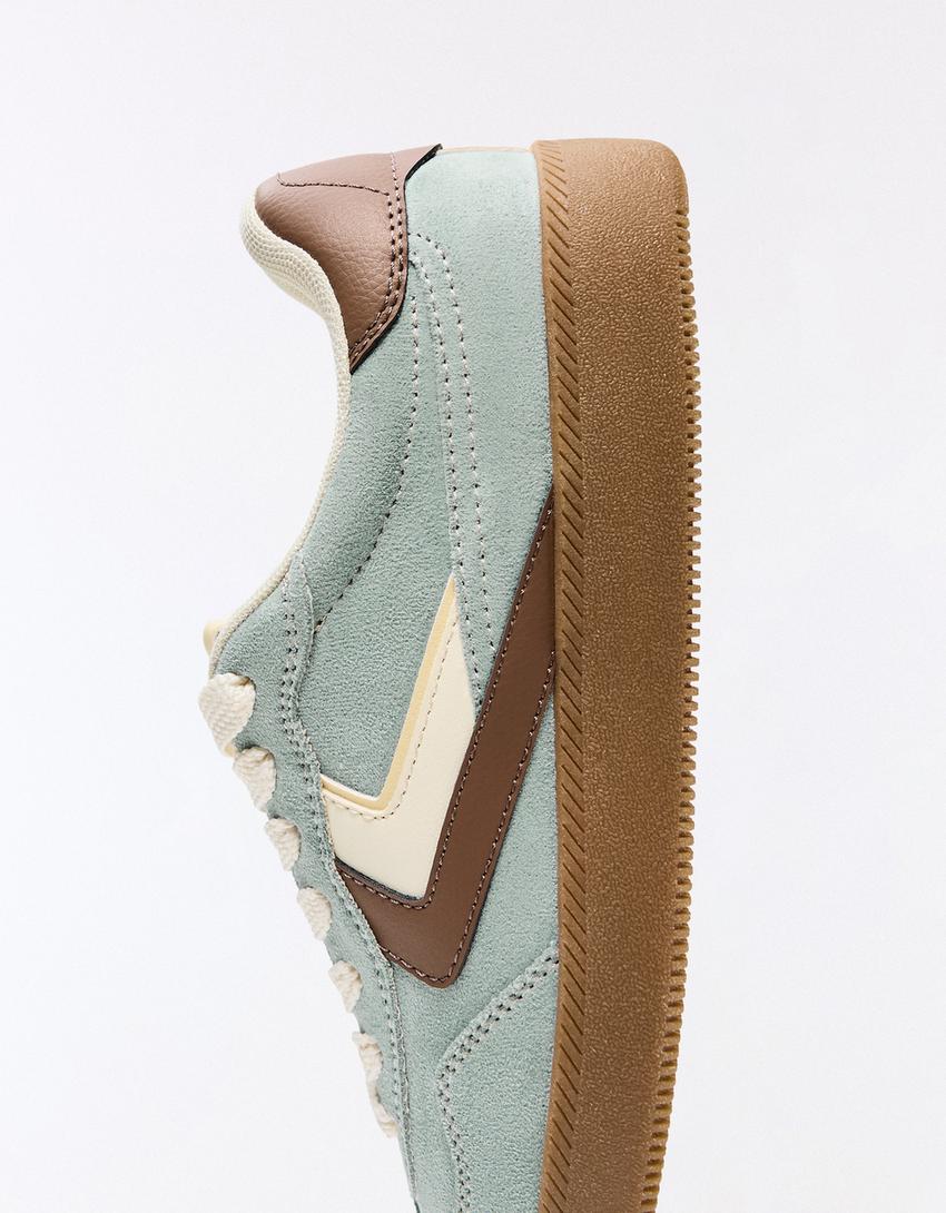 Zapatillas retro-Azul