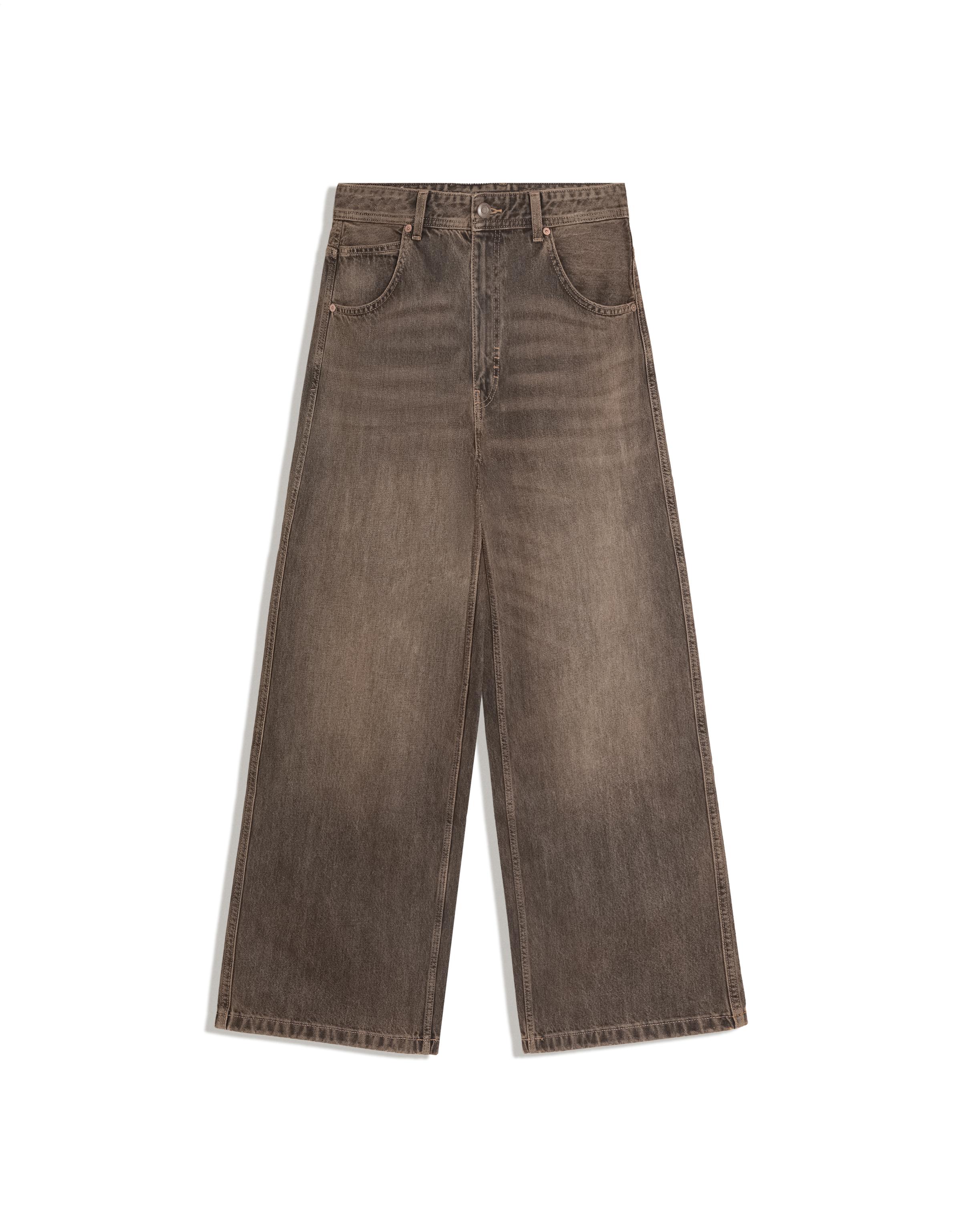 Baggy skater jeans — Brown