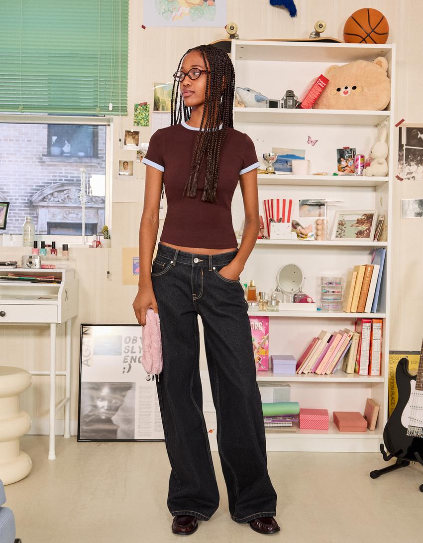 Jeans boyfriend-Gris oscuro-0