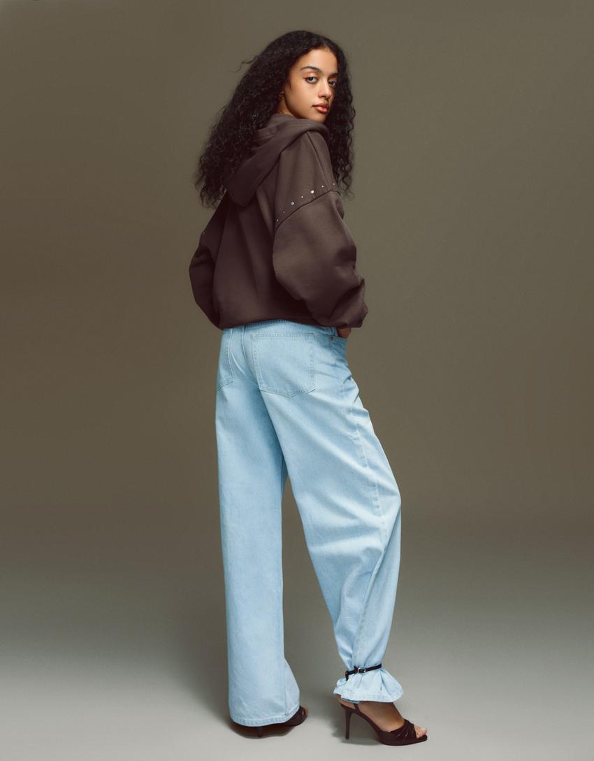 Ruched heeled sandals-Maroon