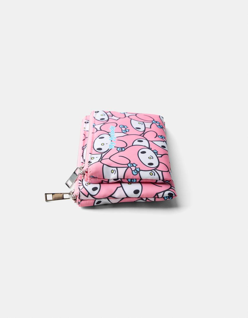 Porte-monnaie My Melody-Rose-4
