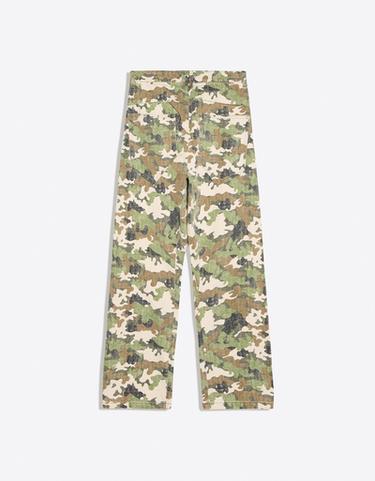 Twisted print jeans — Green 6