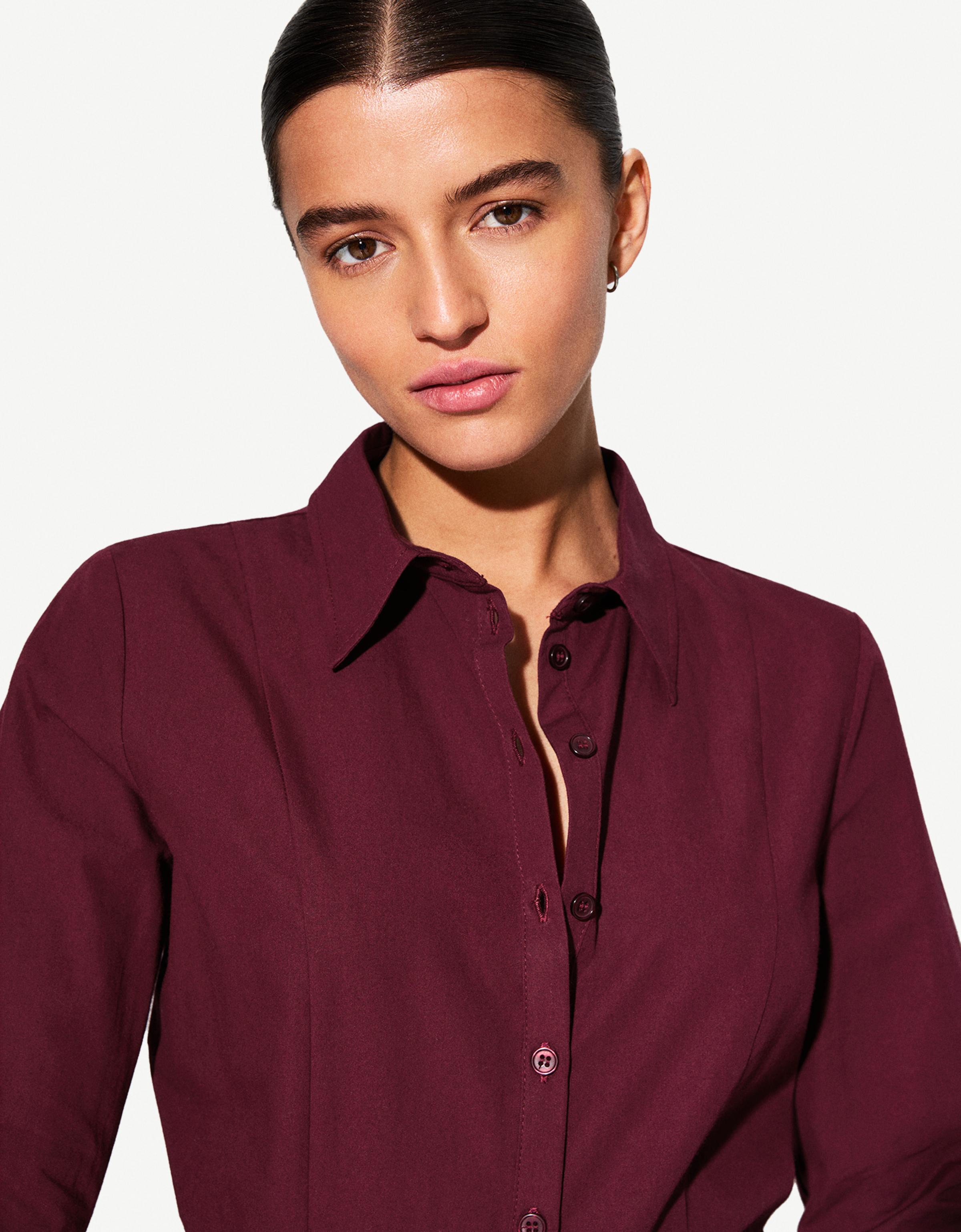 Fitted shirt with flared sleeves - Shirts and blouses