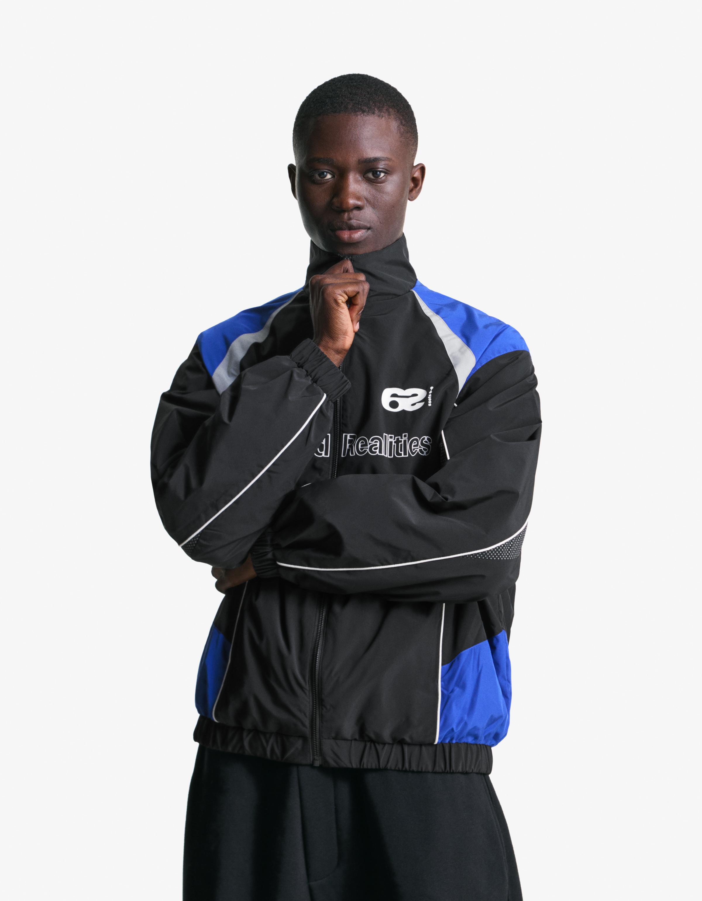Thumbnail - Bershka Technische Jacke Mit Print Herren S Schwarz