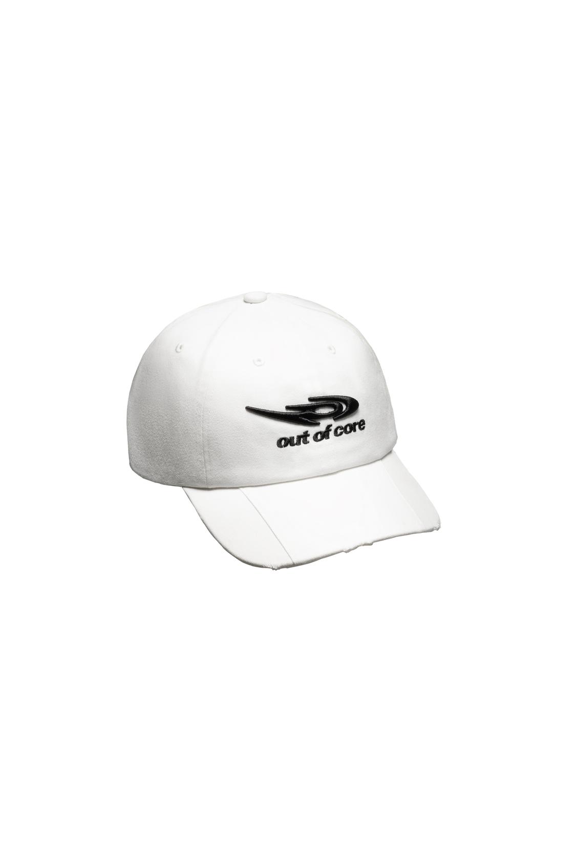 Cap with out of core logo