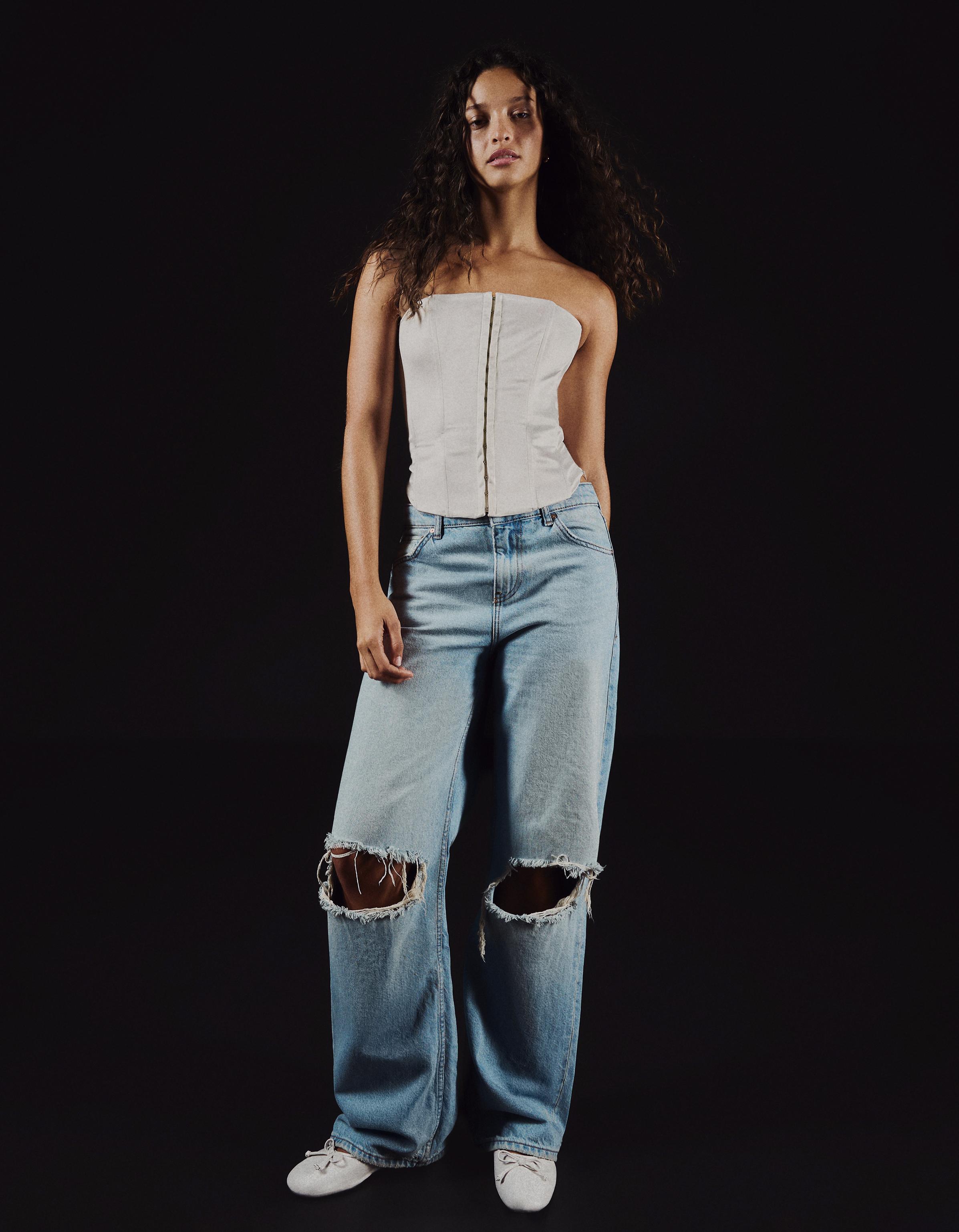 Saten büstiyer top - Görsel 20