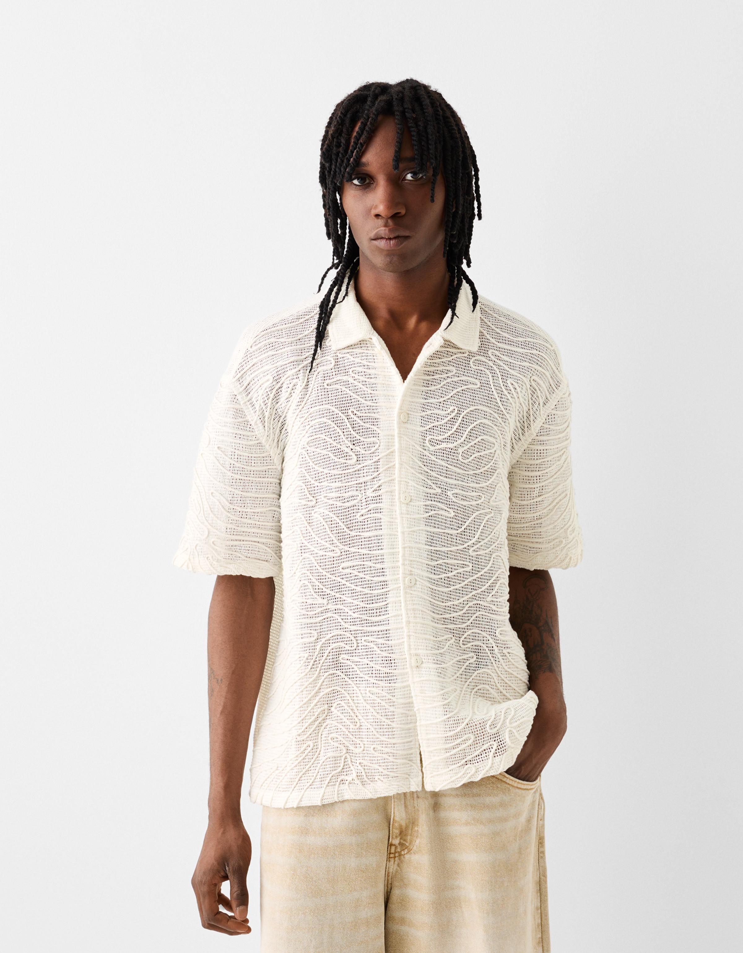 Camisas de hombre en bershka online