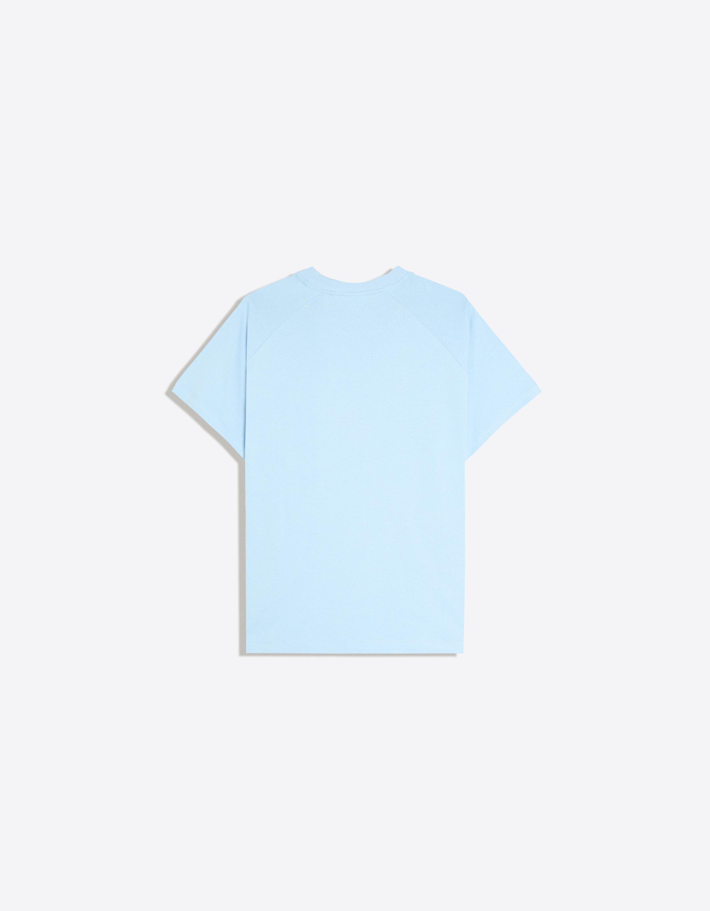 Raglan short sleeve T-shirt — Light blue