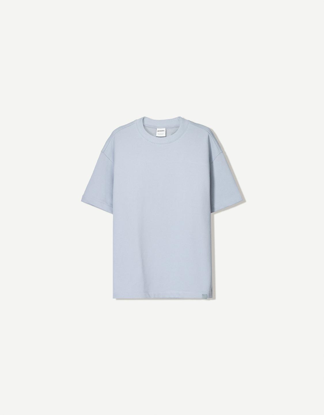 Short sleeve plush T-shirt