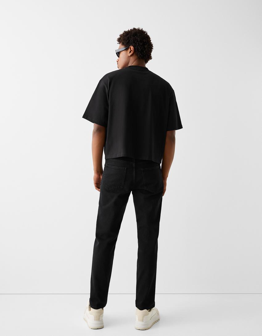 Slim fit jeans-Black-2
