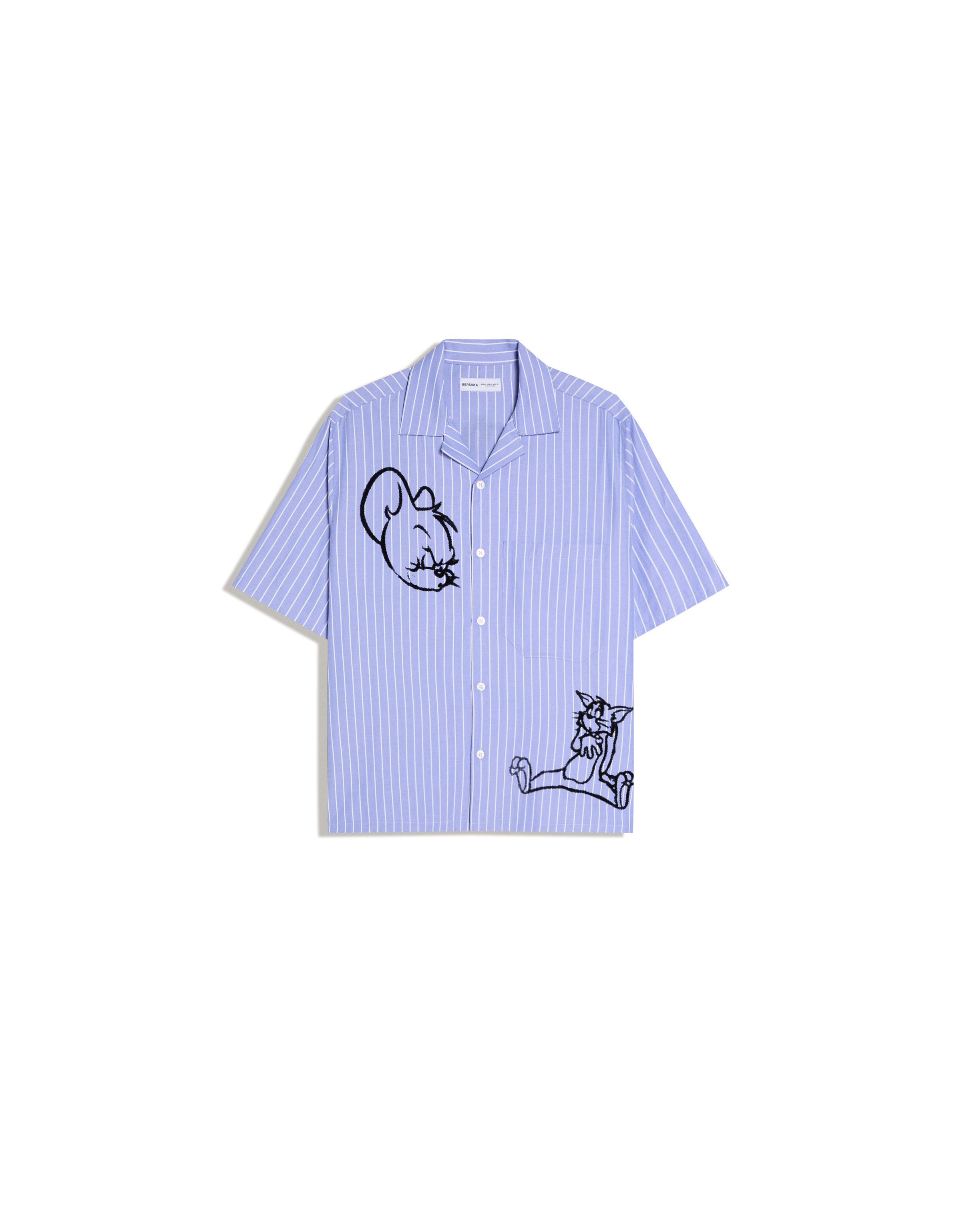 Kısa kollu Tom & Jerry gömlek - Görsel 7