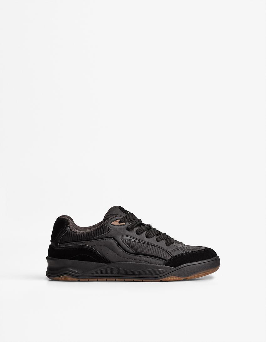 Buty sportowe wielowarstwowe-Czarny-0