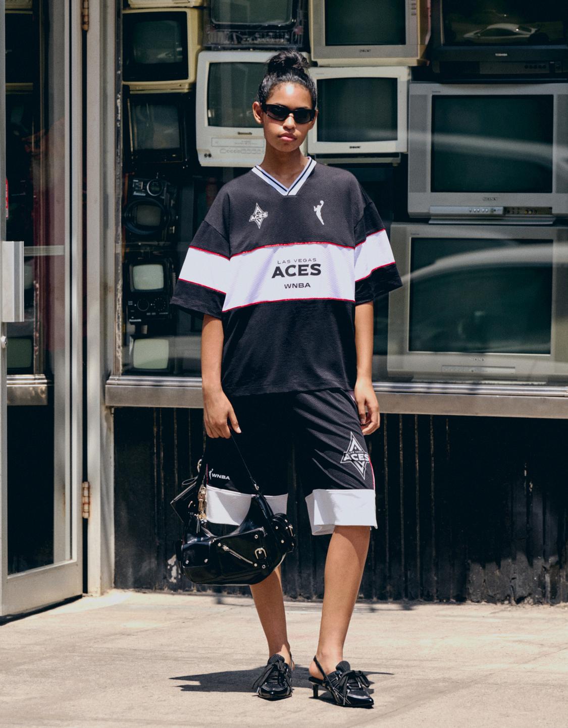 WNBA sports Bermuda jorts