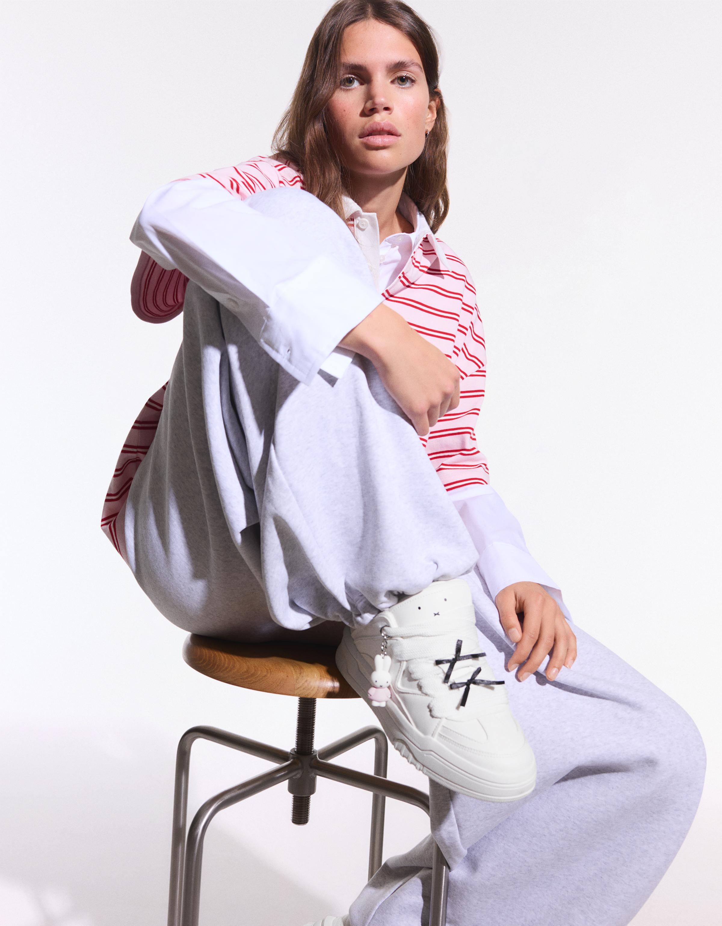 Miffy skate shoes — WHITE