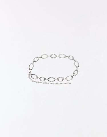 Ring chain belt — Silver 1