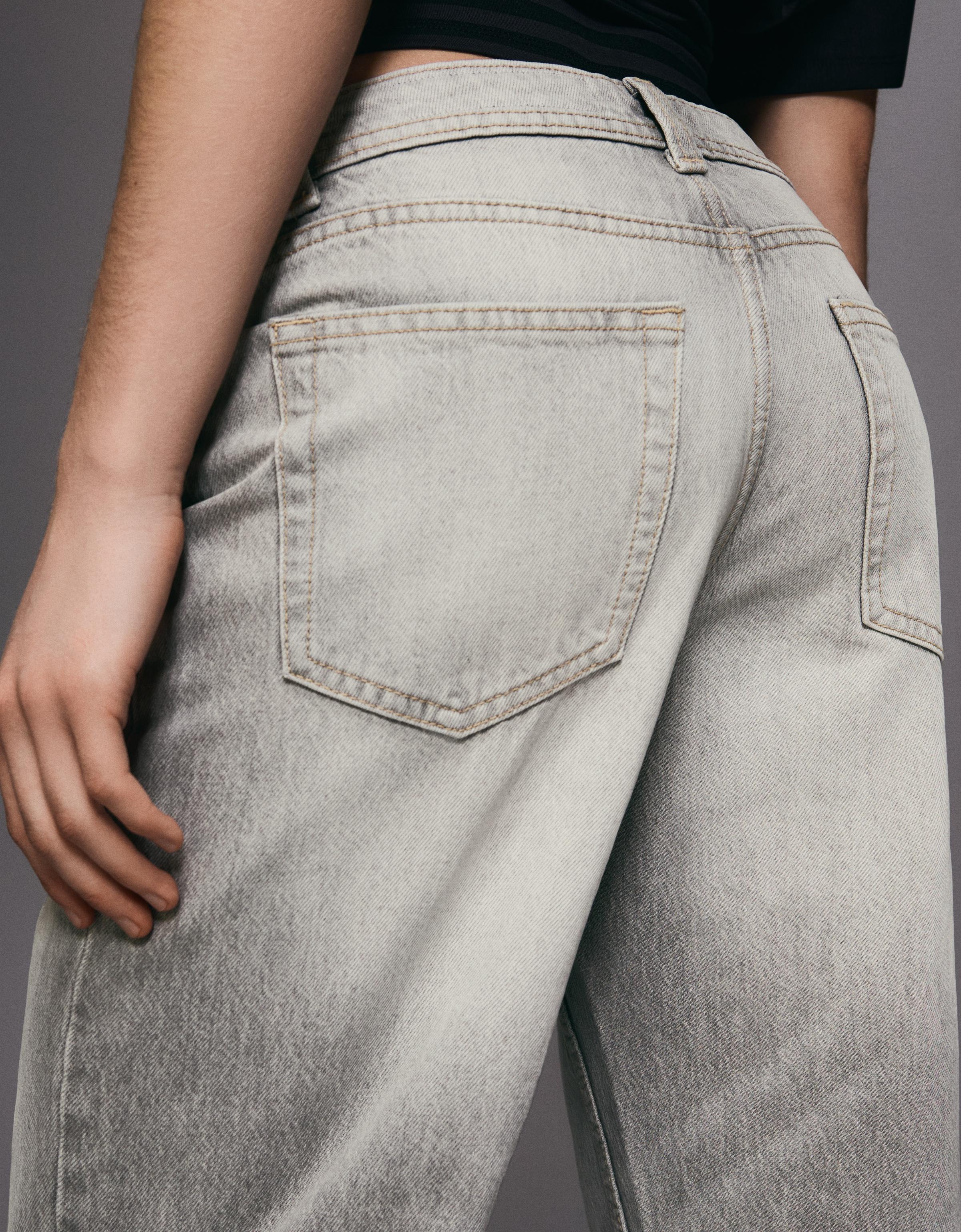 Baggy fit orta bel jean - Görsel 115