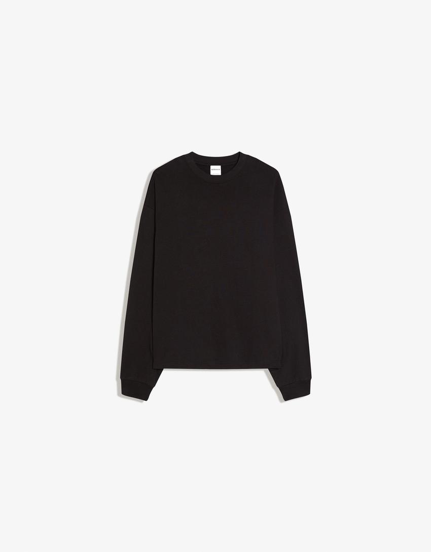 Long sleeve T-shirt-Black