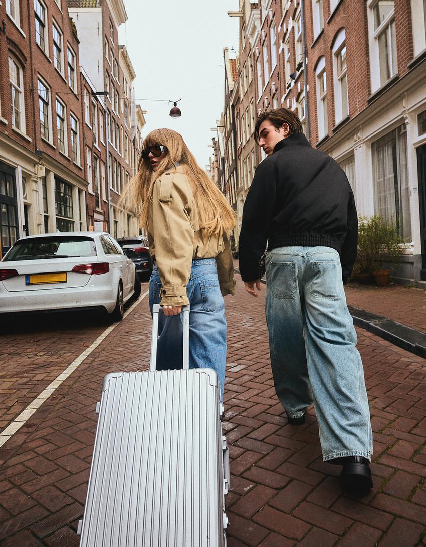 Barrel jeans-Light blue