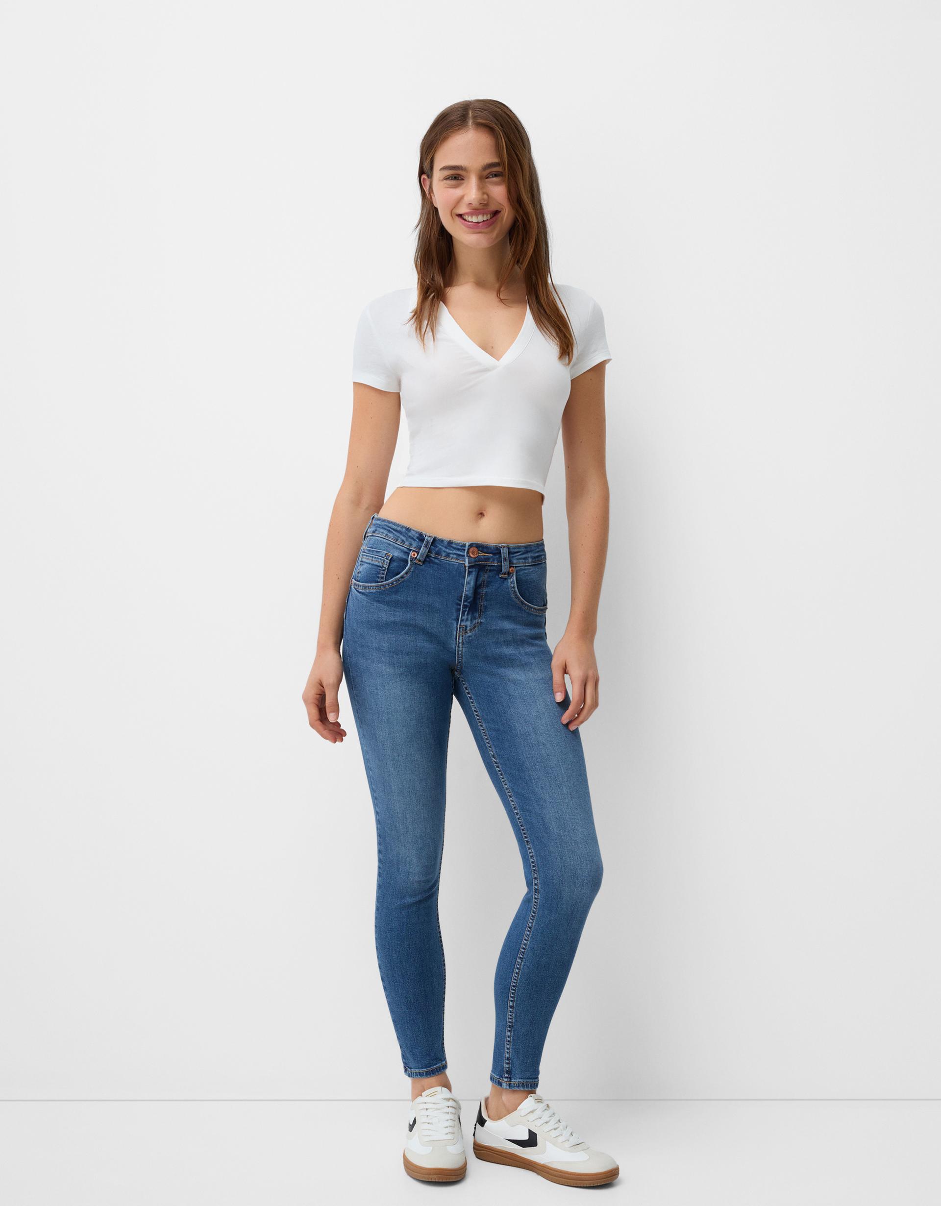 HOT Bershka Outlet Bershka Jeans Push Up Jeans 2025 Bershka