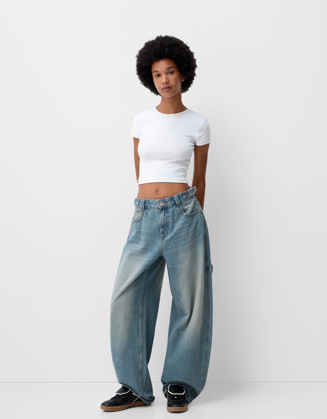 BALLOON WIDE LEG JEANS 275