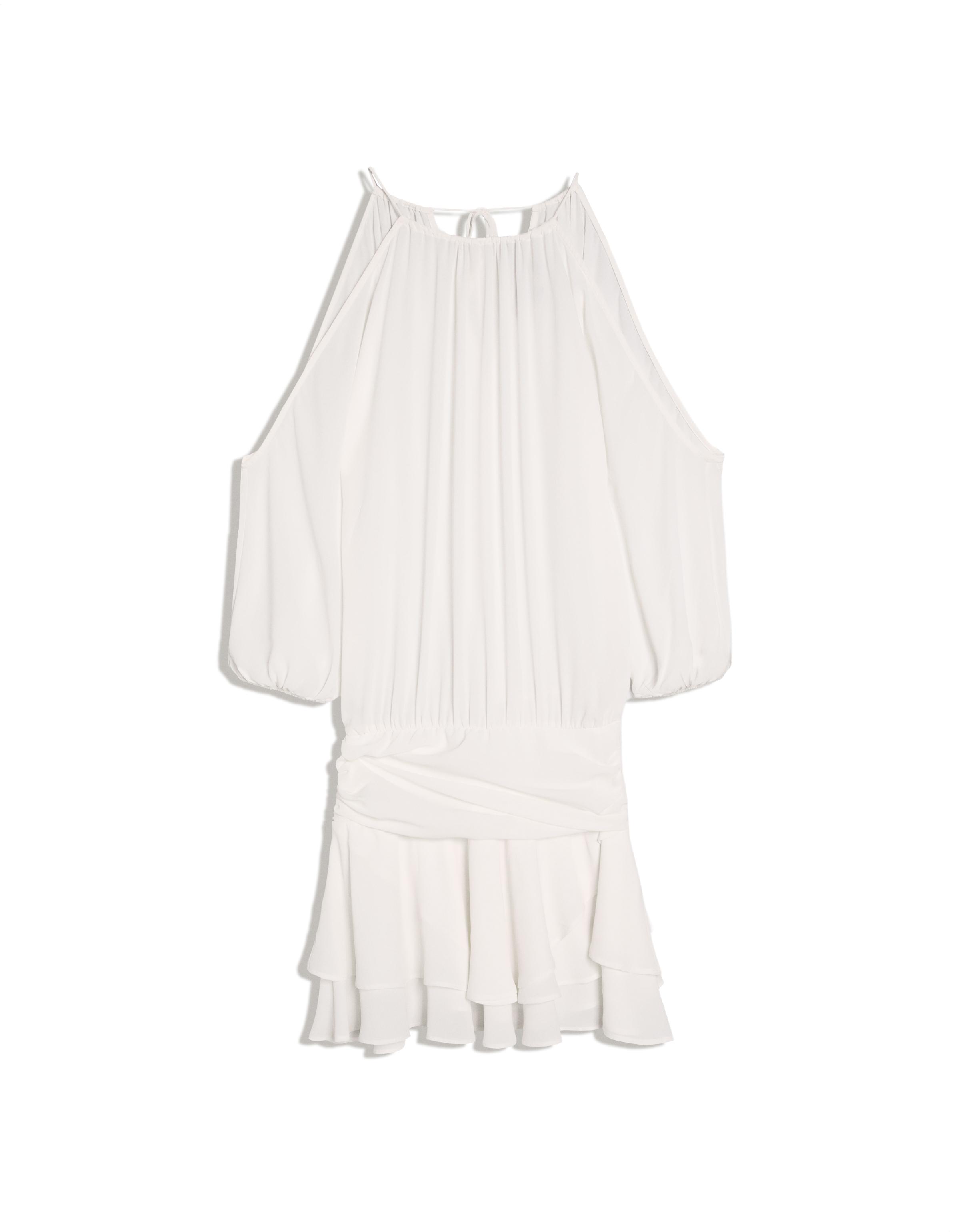 Boho mini dress — Beige