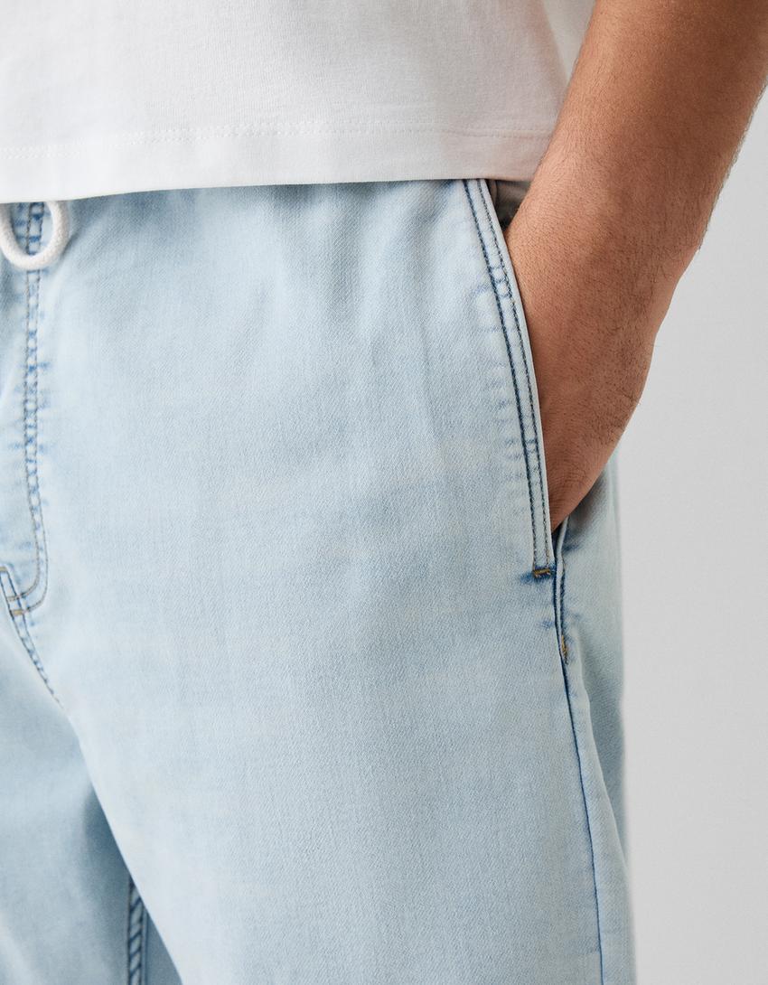 Jogger jeans-Light blue-5