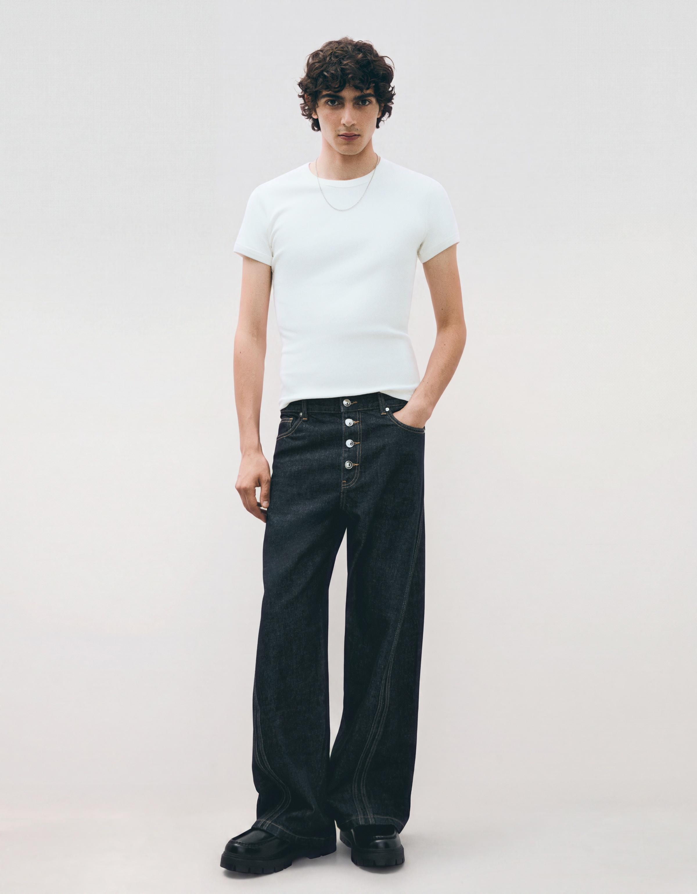 Boot-cut jeans — Navy