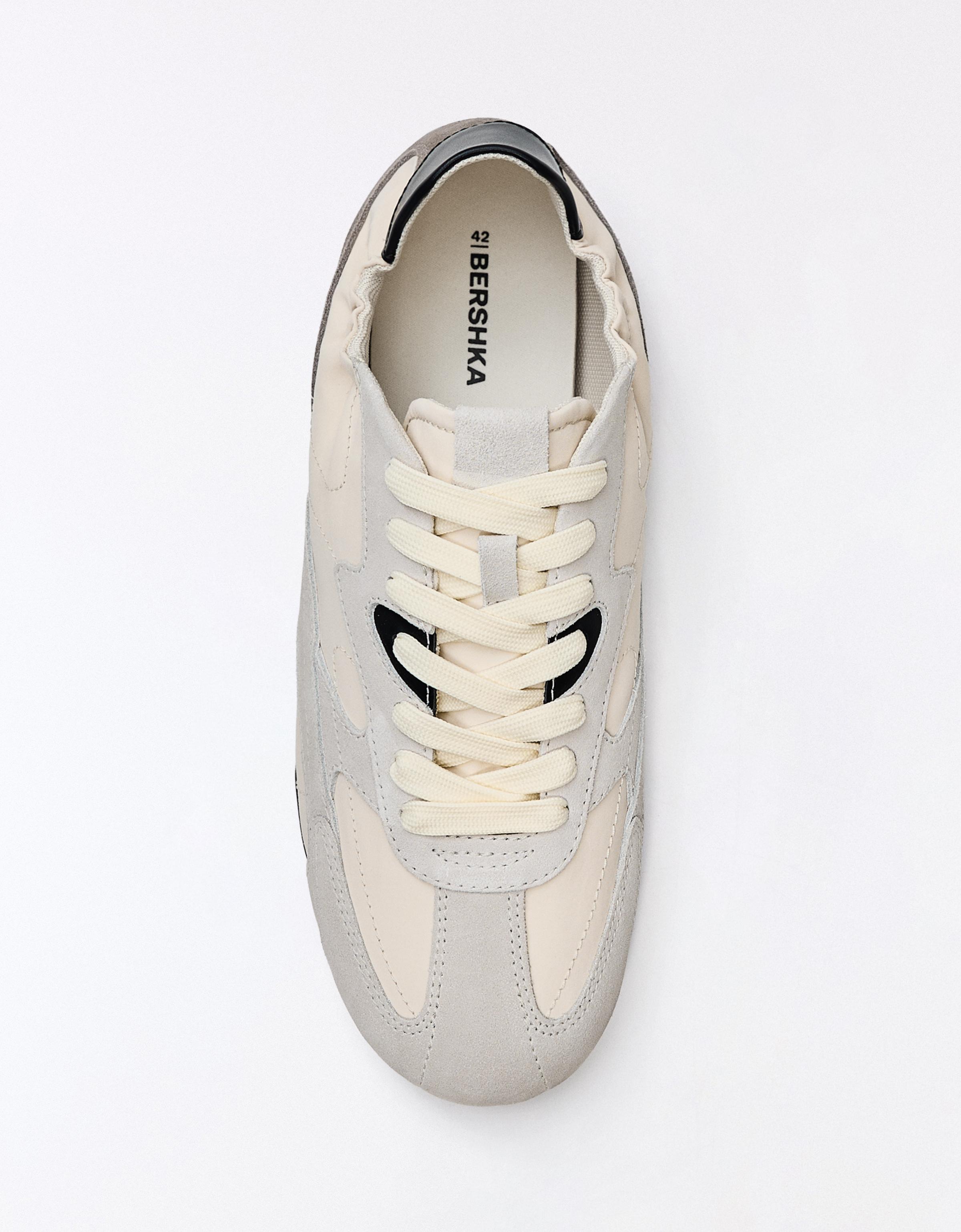 SLIM RETRO STYLE TRAINERS — Multicolored