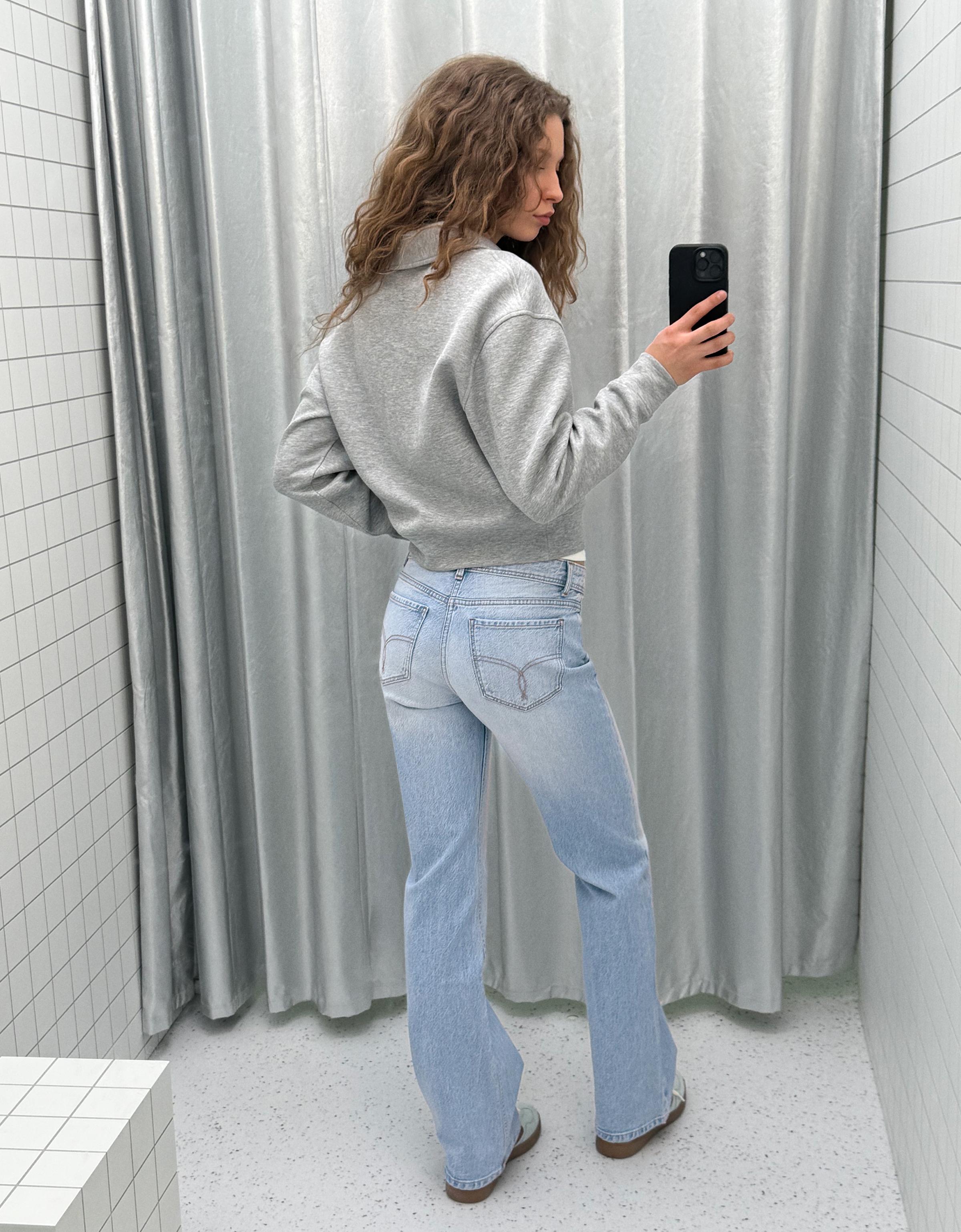 Düşük bel bootcut jean - Görsel 92