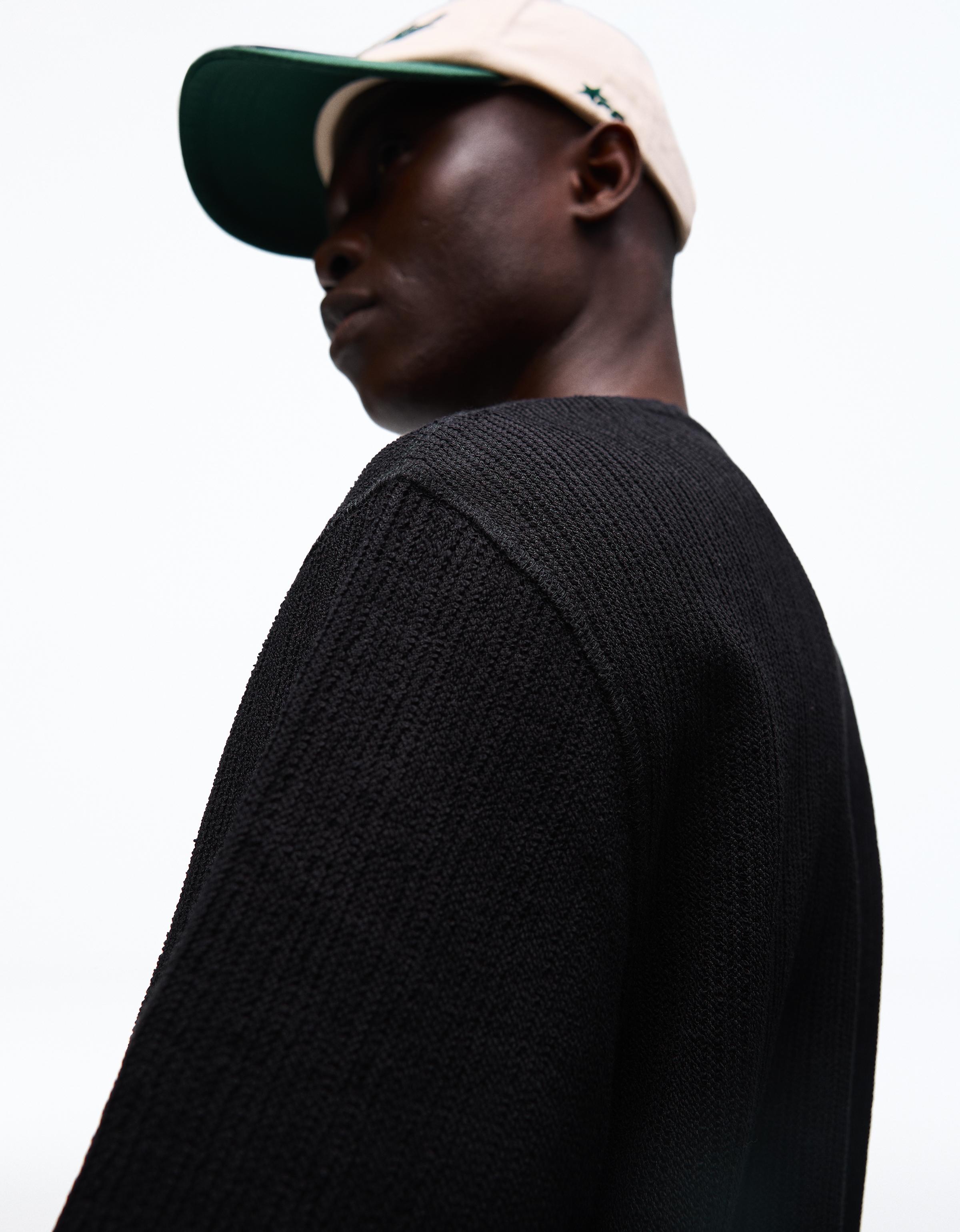 Kısa kollu dokulu tişört - Görsel 26