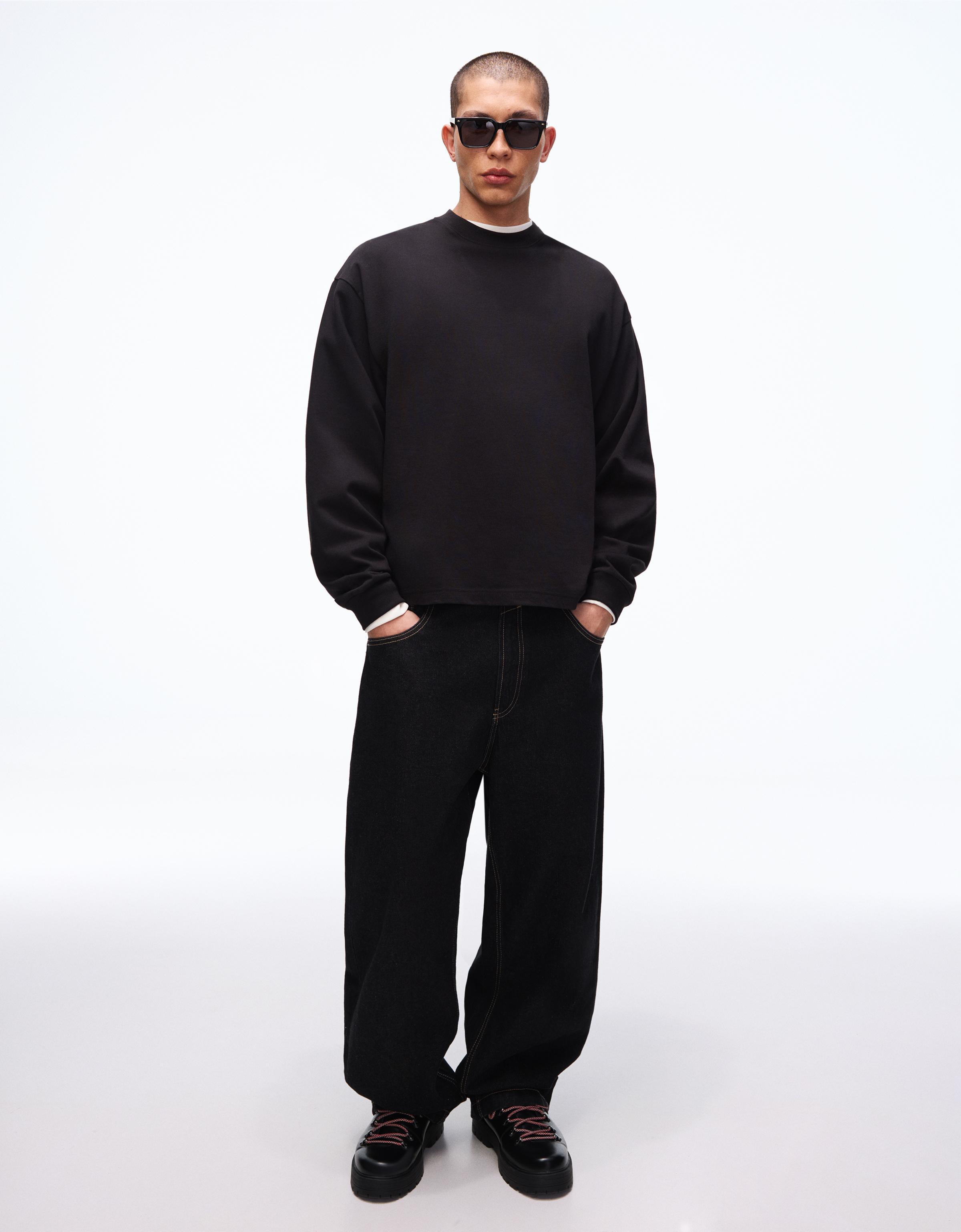 Long sleeve T-shirt — Black