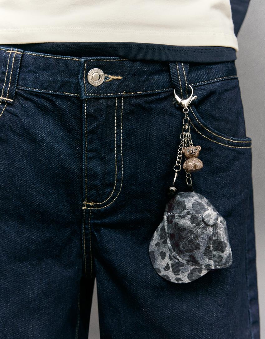 Cap keyring-Black