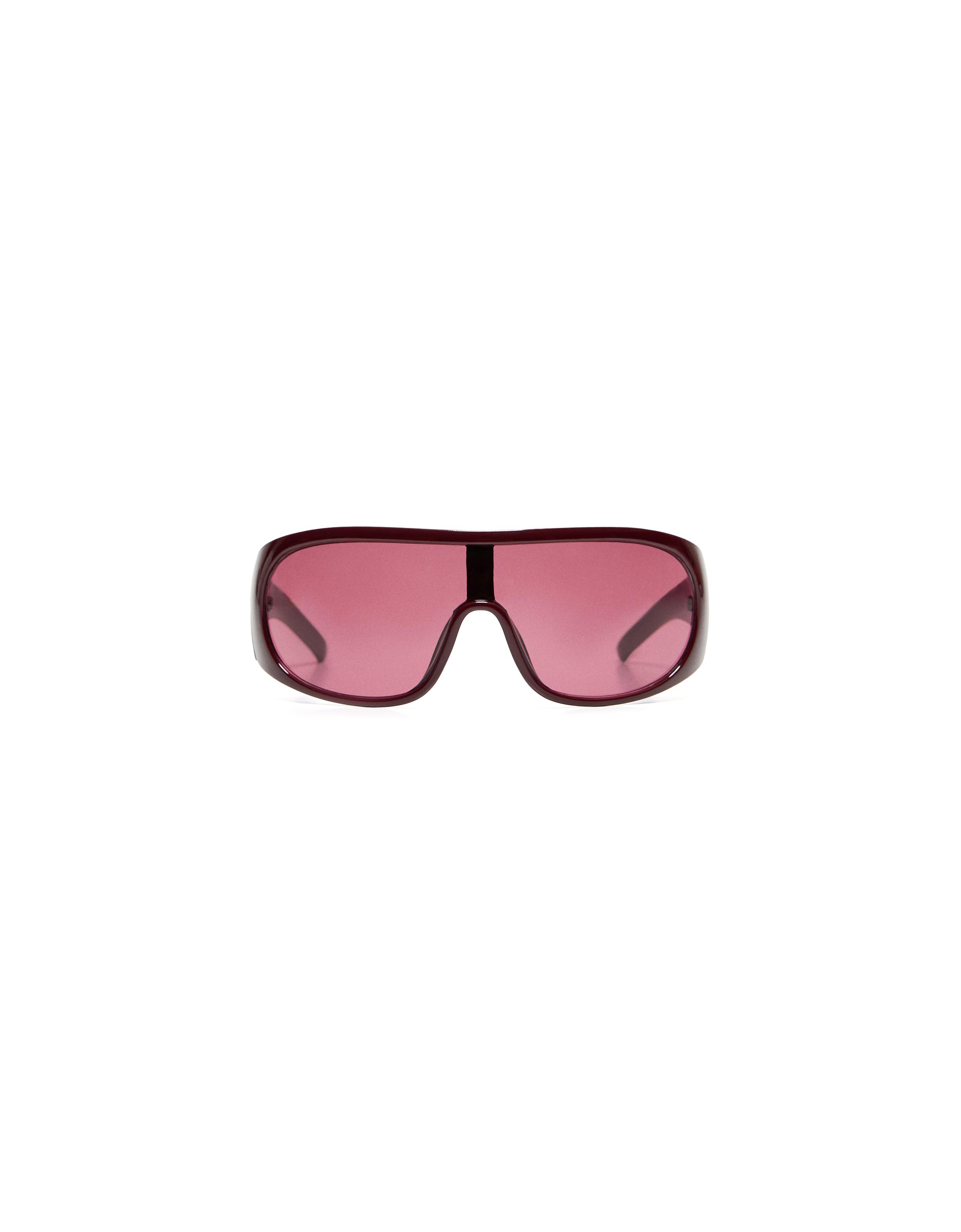 Plastic sunglasses — Burgundy
