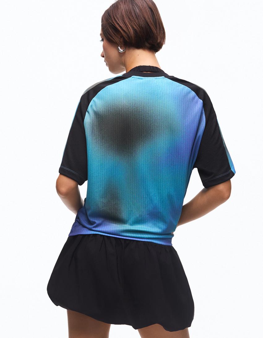 Camiseta Namasenda manga corta sport-Turquesa