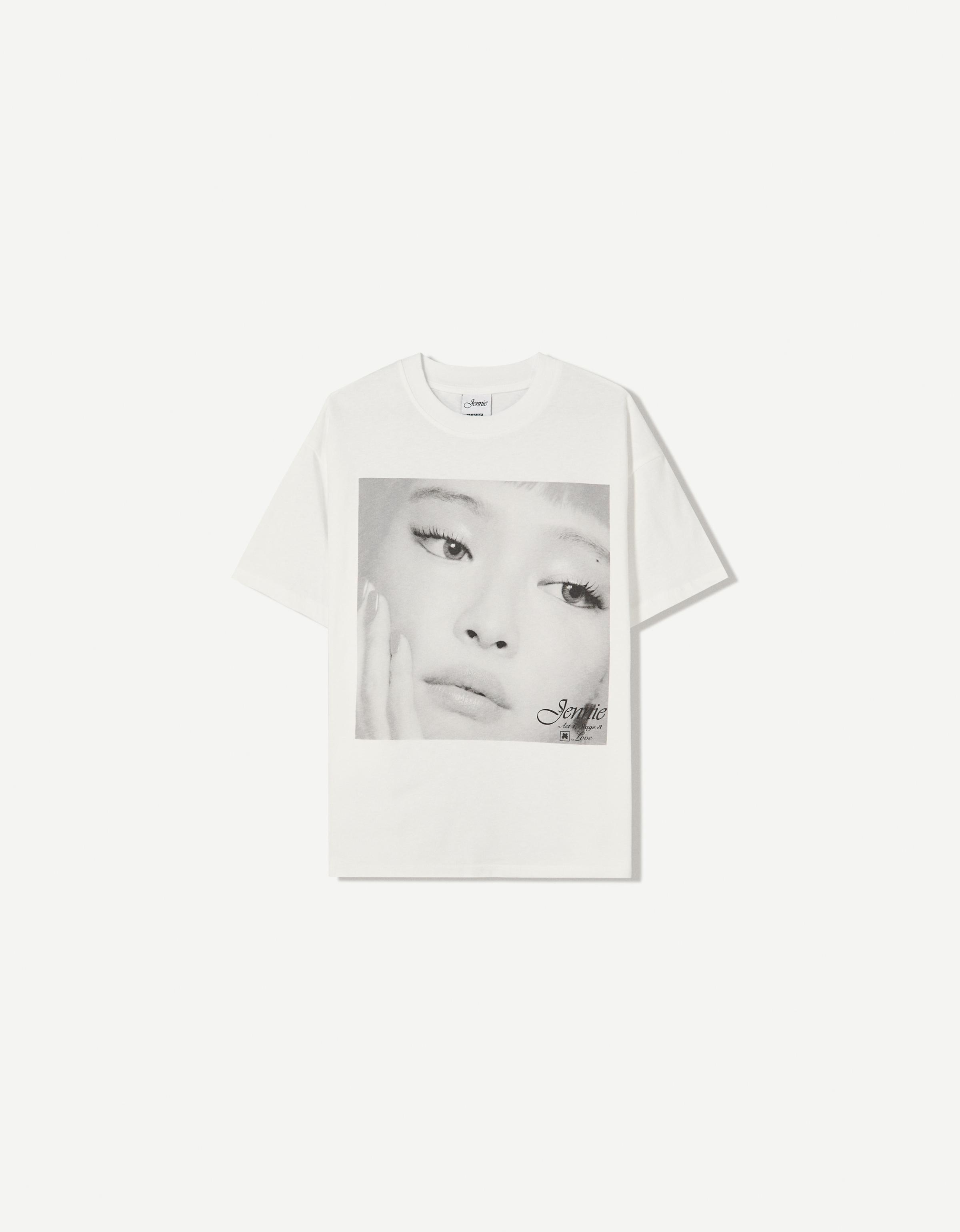 Koszulka Jennie z krótkim rękawem - Koszulki - Kobieta | Bershka