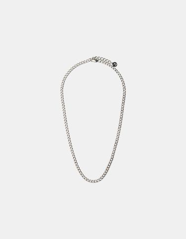 Stainless steel chain link necklace — Silver 1