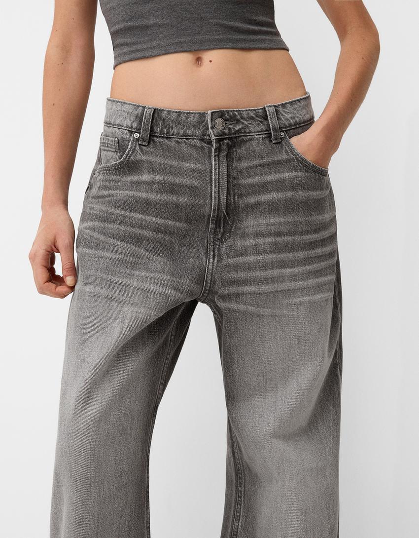 Baggy jeans-Dark grey-2