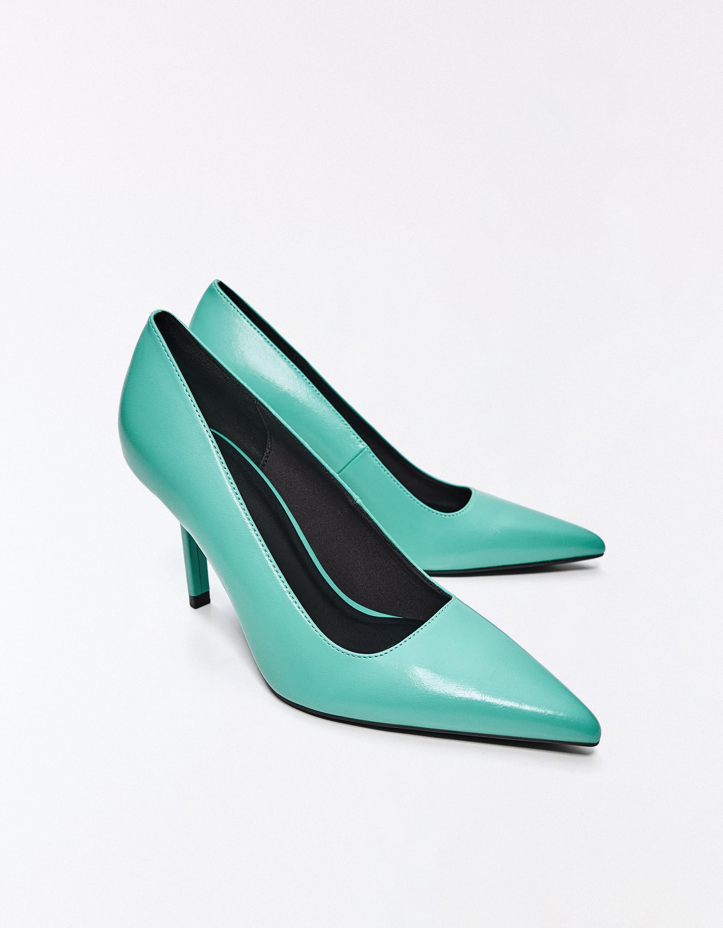 High-heel shoes — Turquoise